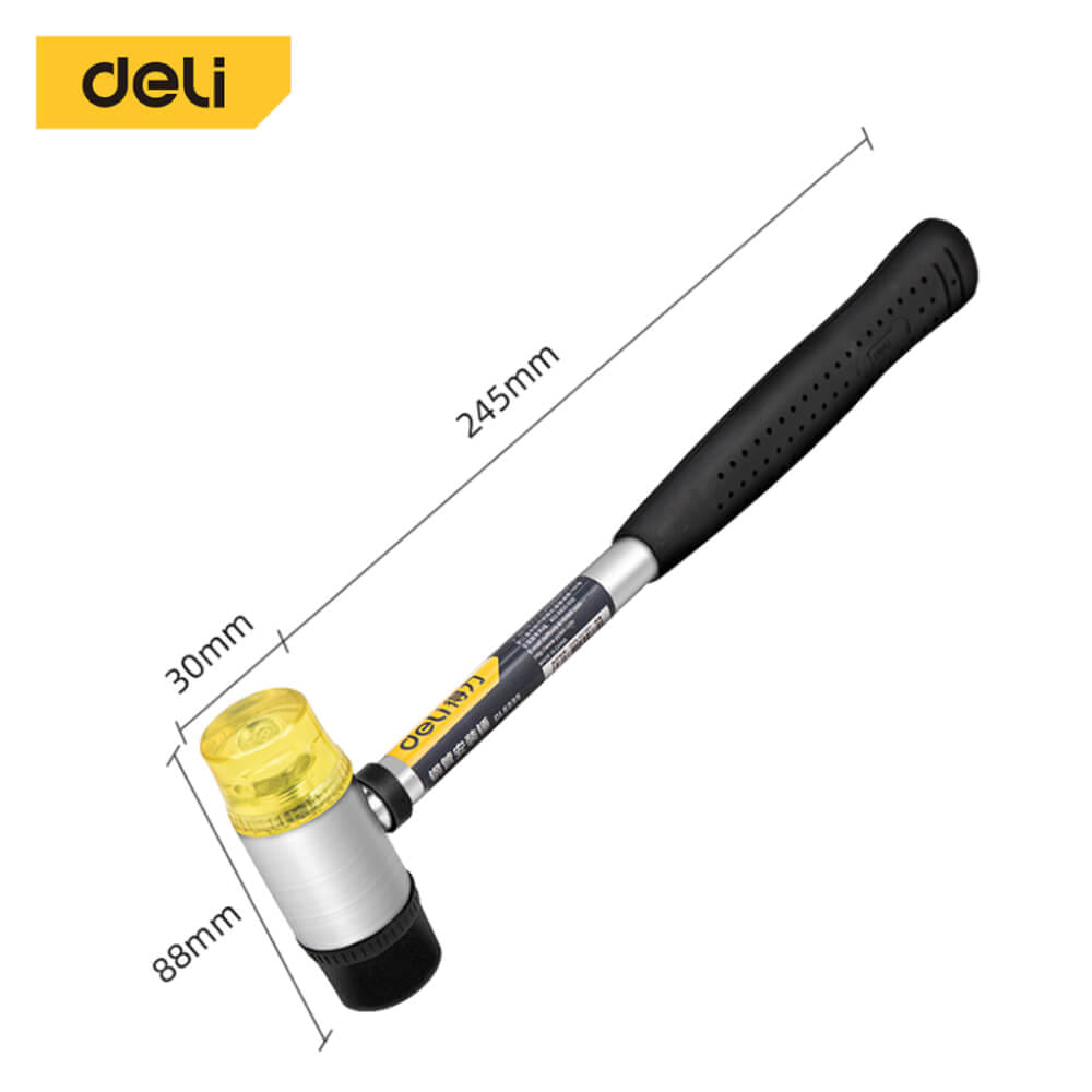 ค้อนยาง DELI DL5335-SL-01 35มม สีเหลือง_6